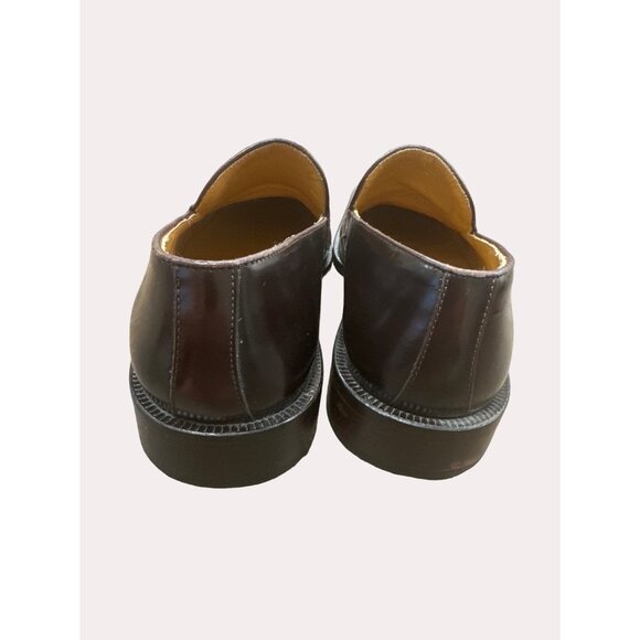 Sandro Moscoloni men’s brown leather dress loafer shoes size 12 SKU 6260 main image 2